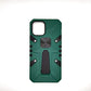 iPhone 12 Pro Shockproof Armour Magnet Car holder Military Grade Case Green