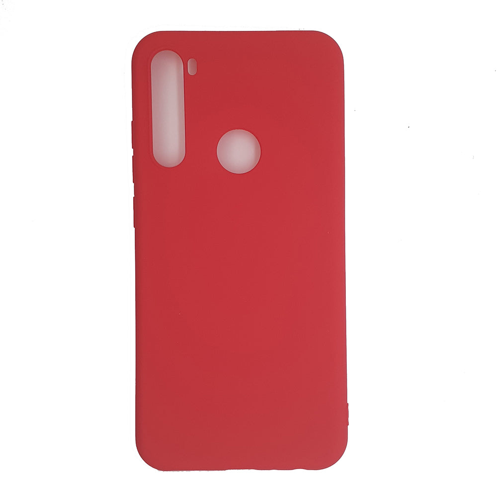 Redmi Note 8 Silicone back Cover Slim Magic TPU Case Red