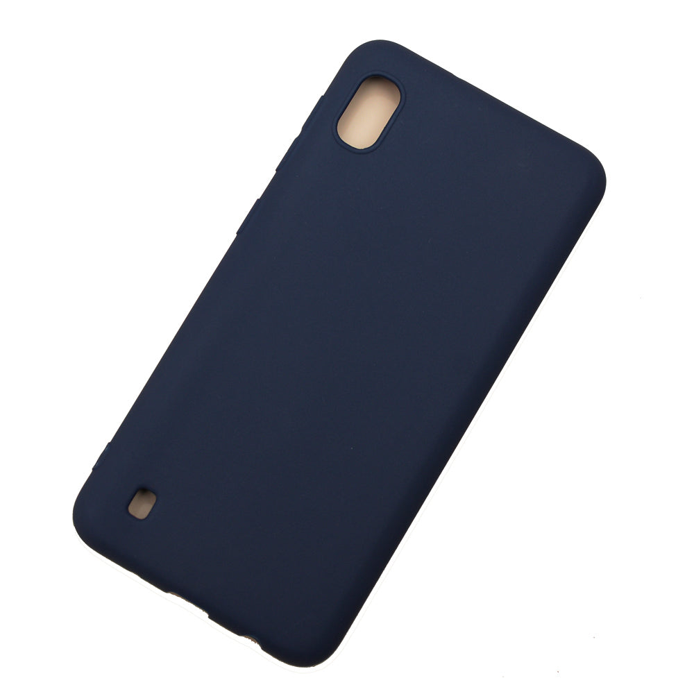 Samsung A10 Silicone back Cover Slim Magic TPU Case Blue