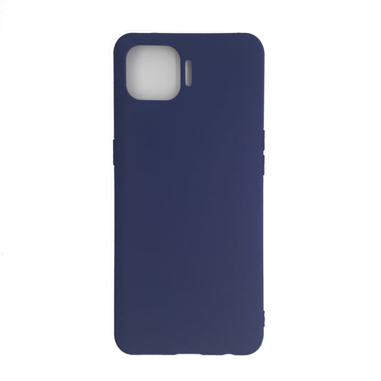 OPPO F17 Pro Silicone back Cover Slim Magic TPU Case Blue