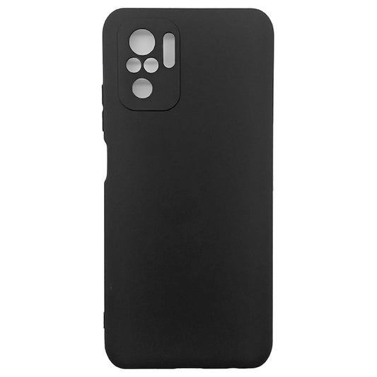 Redmi Note 10s Silicone back Cover Slim Magic TPU Case Black