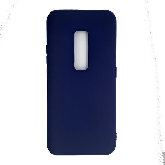 Vivo V17 Pro Silicone back Cover Slim Magic TPU Case Blue