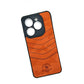 TECNO Spark 20 POLO clothe texture case velvet Back Cover Orange