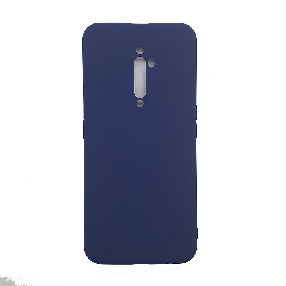 OPPO Reno 2F Silicone back Cover Slim Magic TPU Case Blue
