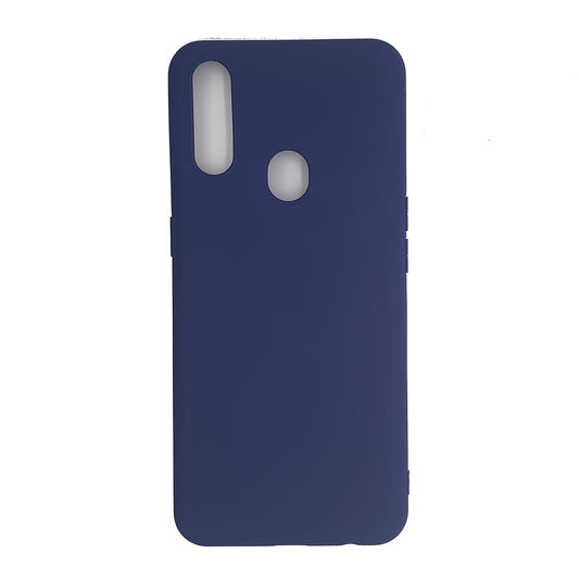 OPPO A31 Silicone back Cover Slim Magic TPU Case Blue