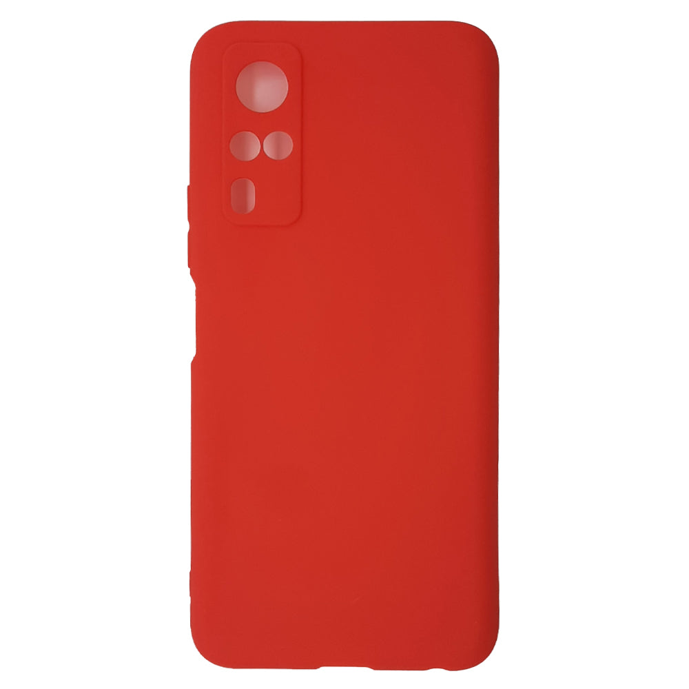 Vivo Y51 Silicone back Cover Slim Magic TPU Case Red