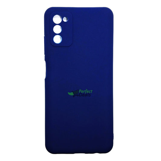 Samsung A03s Silicone back Cover Slim Magic TPU Case Blue