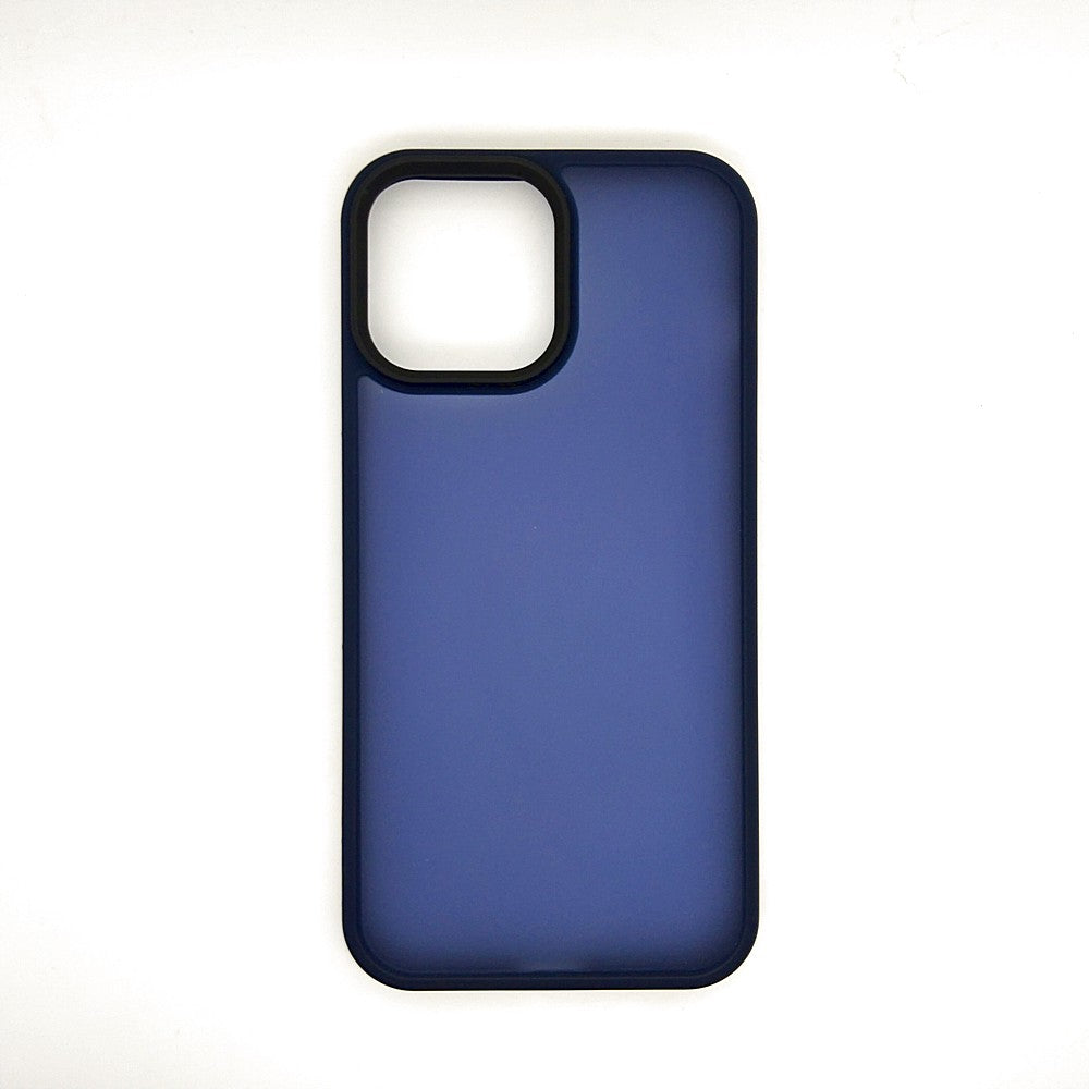 iPhone 13 Pro Max Luxury Matte Slim Shockproof iPhone Case Blue