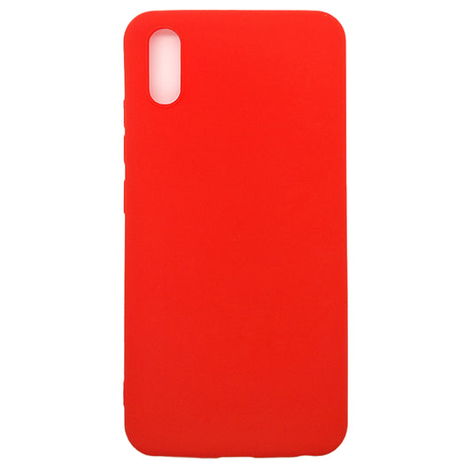 Vivo Y1s Silicone back Cover Slim Magic TPU Case Red