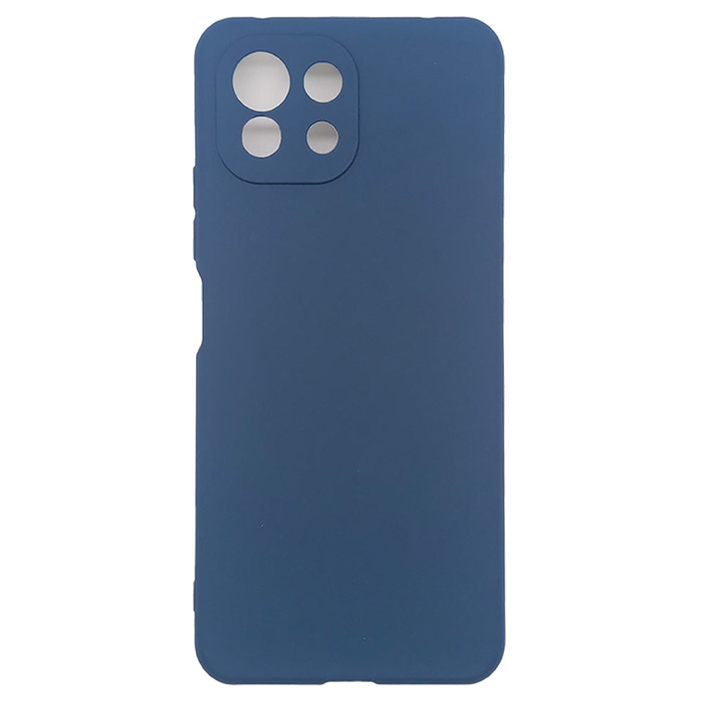 Xiaomi Mi 11 Lite Silicone back Cover Slim Magic TPU Case Blue