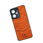 Redmi 13C POLO clothe texture case velvet Back Cover Orange