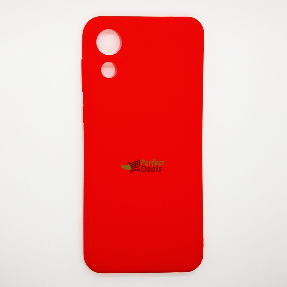 Samsung A03 Core Silicone back Cover Slim Magic TPU Case Red