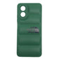 OPPO A18 Puffer Jacket Case Shock-Absorbing Air Cushion Back Cover