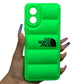 OPPO A18 Puffer Jacket Case Shock-Absorbing Air Cushion Back Cover