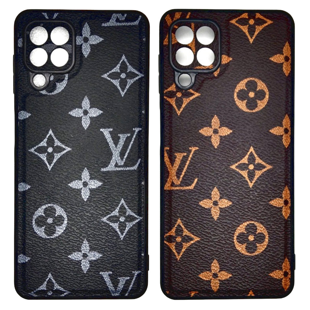 LV Case High Quality Perfect Cover Full Lens Protective Rubber TPU Case For Samsung A22 4G