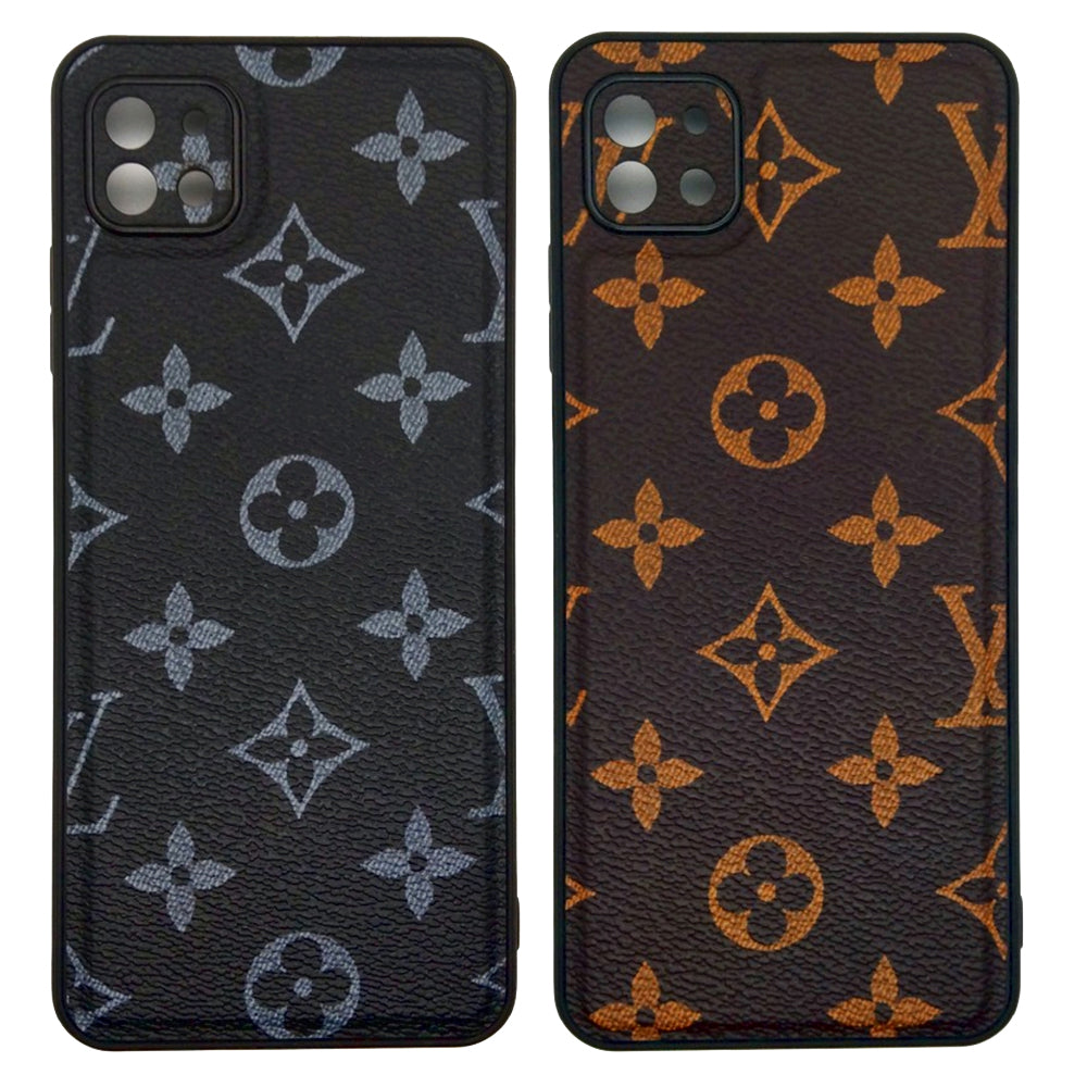 LV Case High Quality Perfect Cover Full Lens Protective Rubber TPU Case For Samsung A22 5G