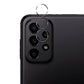 Combo Pack of Tempered Glass Screen Protector, Carbon Fiber Back Sticker, Camera lens Clear Glass Bundel for Samsung Galaxy A23 5G