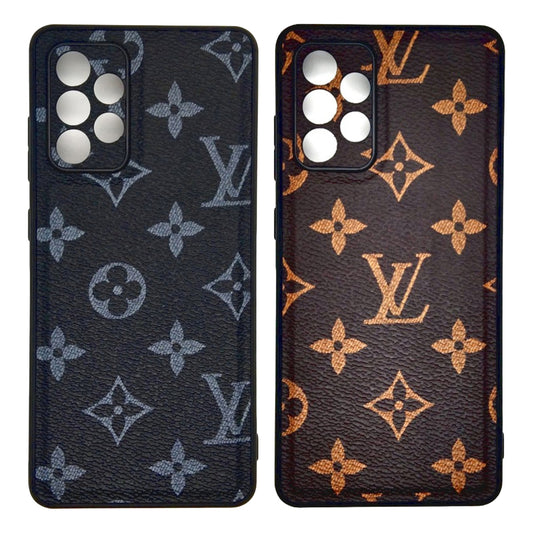 LV Case High Quality Perfect Cover Full Lens Protective Rubber TPU Case For Samsung A52