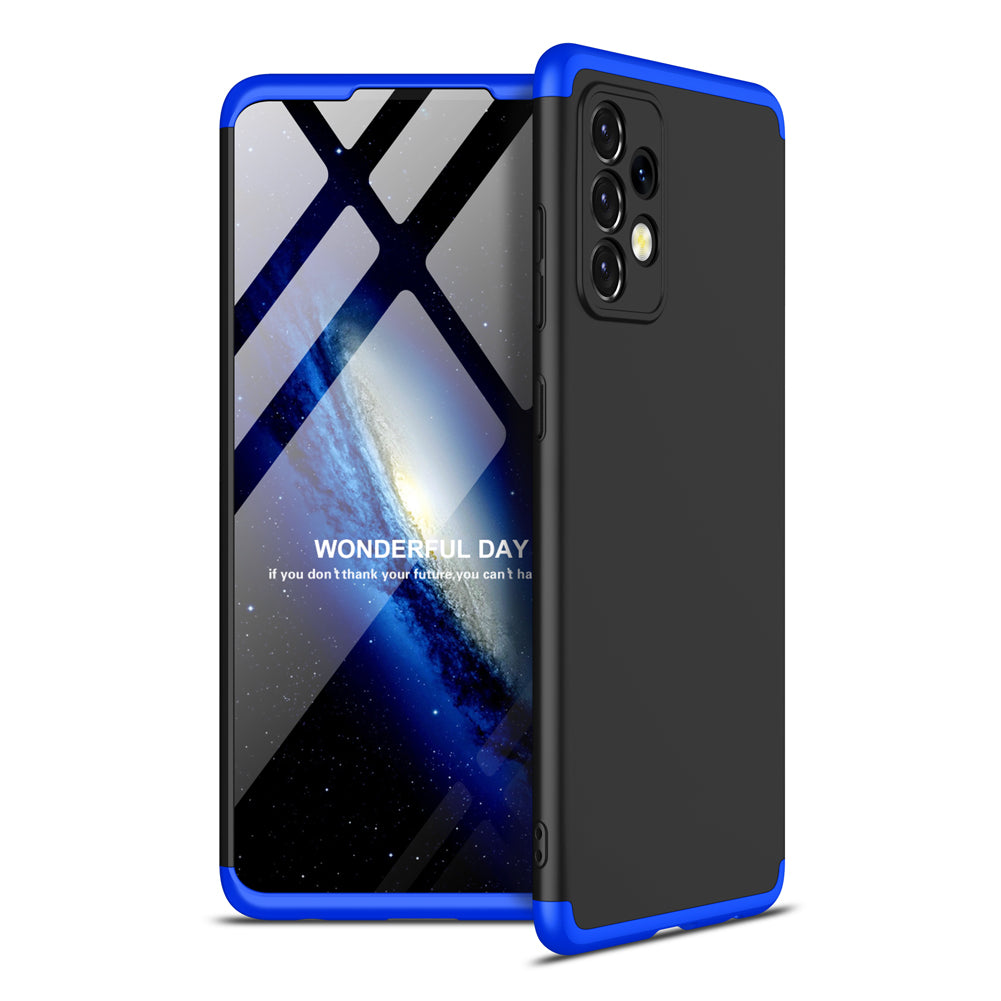 LEEKA Samsung A32 Full 3in1 Cover 360º Shockproof Armour Hard Matte PC Case