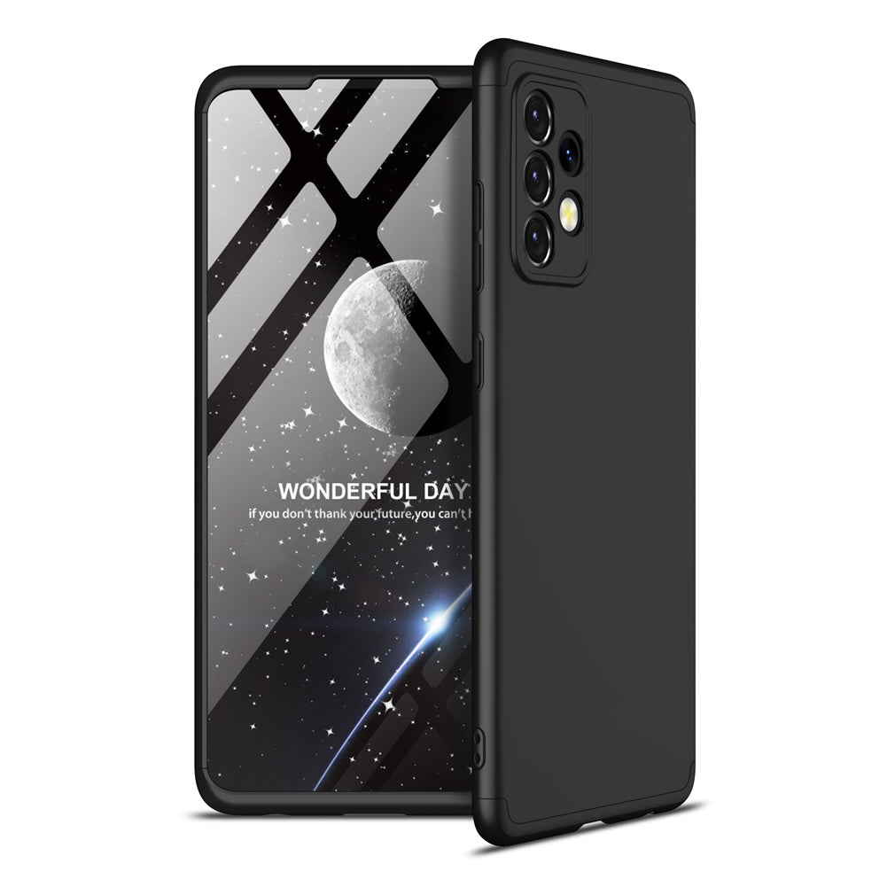 LEEKA Samsung A32 Full 3in1 Cover 360º Shockproof Armour Hard Matte PC Case