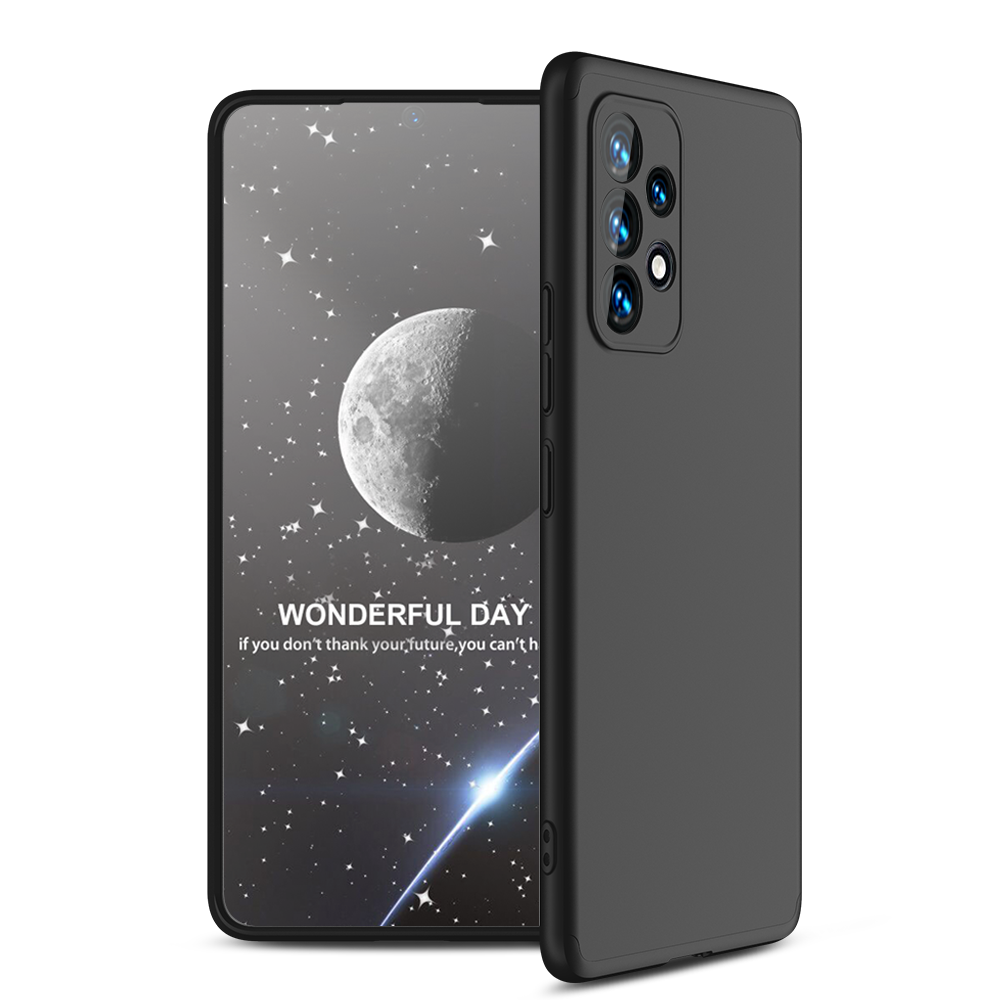 LEEKA Samsung A53 Full 3in1 Cover 360º Shockproof Armour Hard Matte PC Case
