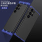 LEEKA Samsung S24 Ultra Full 3in1 Cover 360º Shockproof Armor Hard Matte PC Case