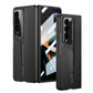 LEEKA Samsung Z Fold 3 case with Super Luxury Sport car fiber Pro case design with free inbuilt Screen Protector