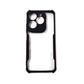 itel A70 case Matte Black Back Cover Soft Silicone TPU Bumper case