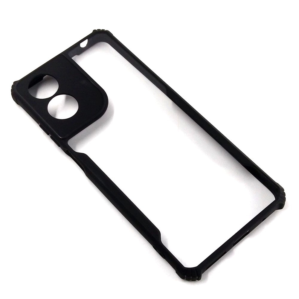 Motorola G04s case Matte Black Back Cover Soft Silicone TPU Bumper case