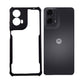 Motorola G24 case Matte Black Back Cover Soft Silicone TPU Bumper case