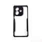 OPPO A3 case Matte Black Back Cover Soft Silicone TPU Bumper case