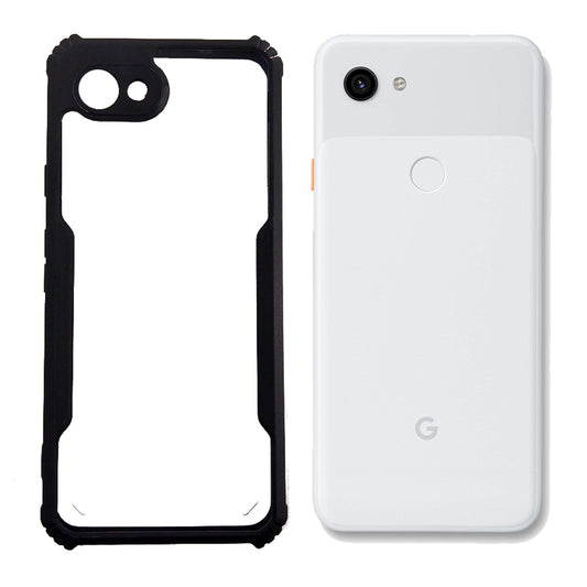 Google Pixel 3A case Matte Black Back Cover Soft Silicone TPU Bumper case
