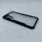 Samsung S23 Plus Shockproof Matte Black Border Aly Camera lens Protection back cover Case