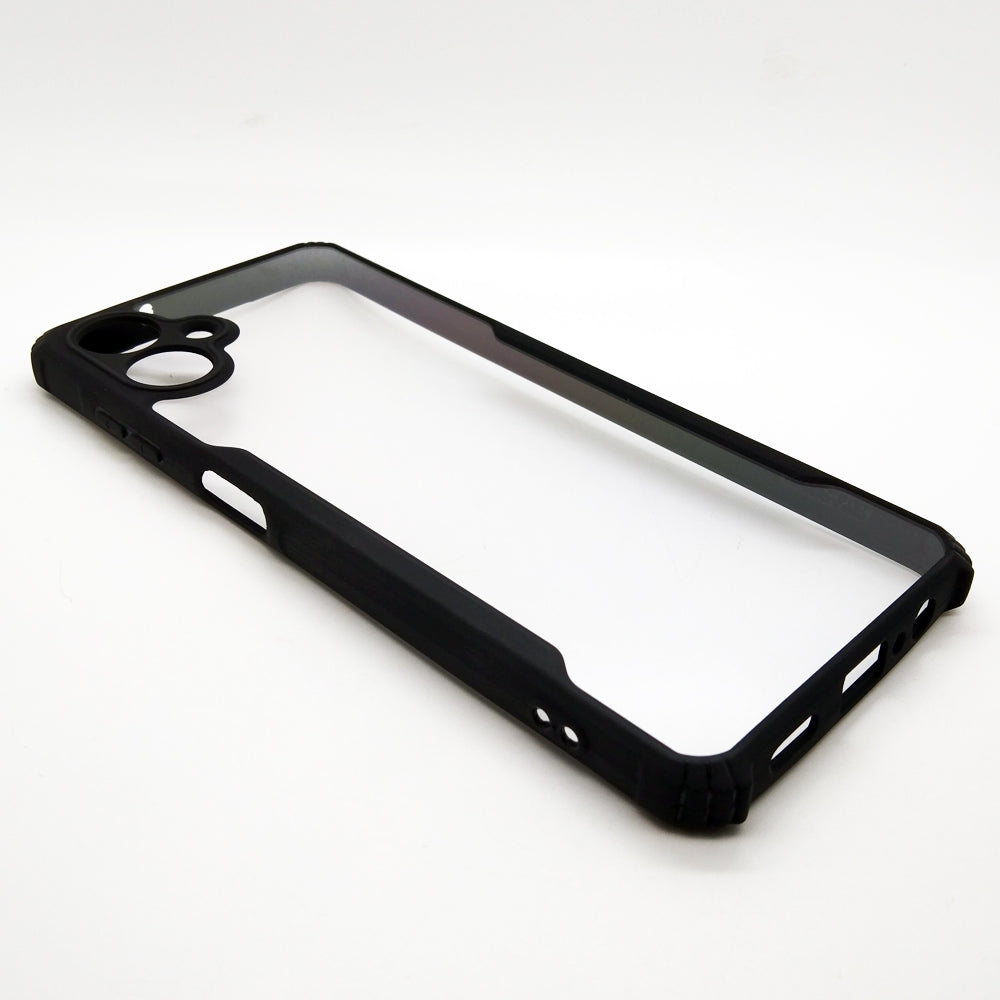 Samsung A06 case Matte Black Back Cover Soft Silicone TPU Bumper case