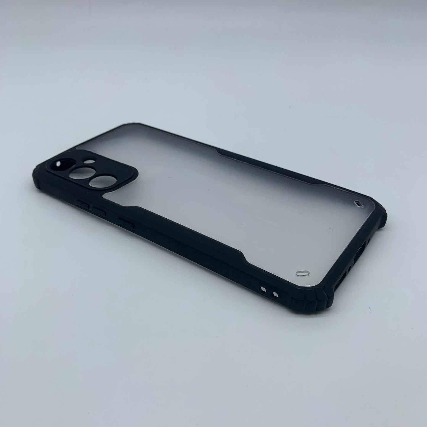 Samsung A34 Shockproof Matte Black Border Aly Camera lens Protection back cover Case