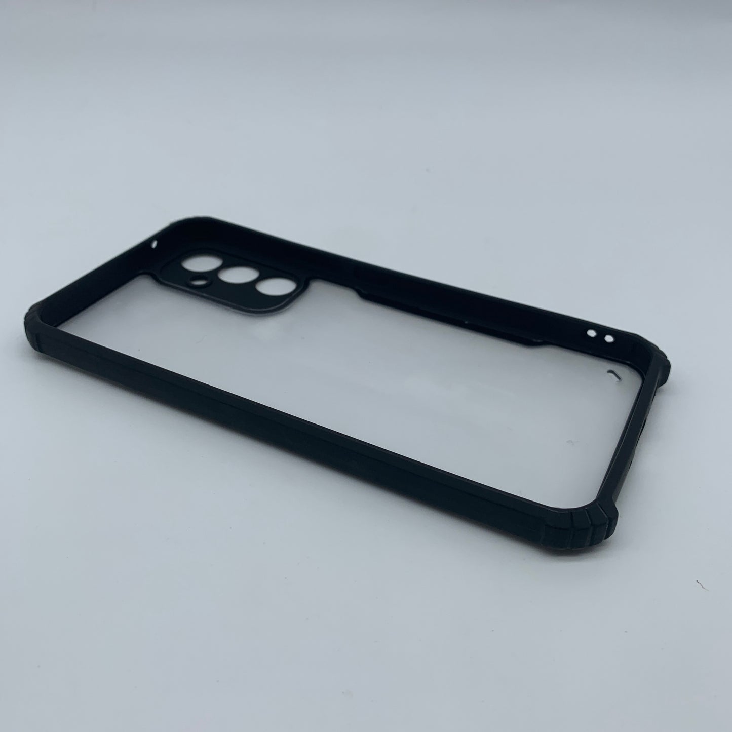 Samsung A34 Shockproof Matte Black Border Aly Camera lens Protection back cover Case