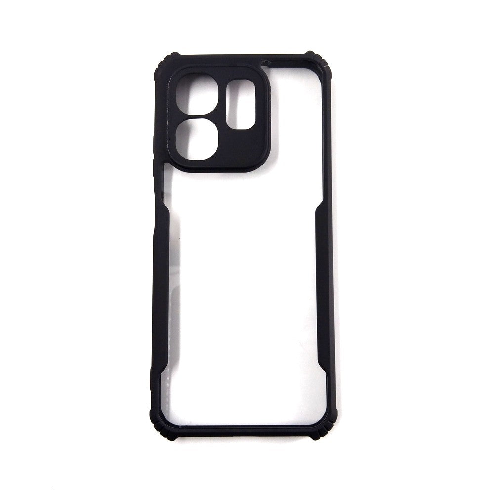 infinix Smart 9 case Matte Black Back Cover Soft Silicone TPU Bumper case