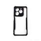Tecno Spark 20C case Matte Black Back Cover Soft Silicone TPU Bumper case