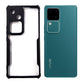 Vivo V30 case Matte Black Back Cover Soft Silicone TPU Bumper case