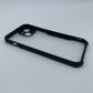 iPhone 15 Plus Shockproof Matte Black Border Aly Camera lens Protection back cover Case