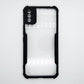 itel A48 case Matte Black Back Cover Soft Silicone TPU Bumper case