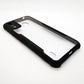 itel A48 case Matte Black Back Cover Soft Silicone TPU Bumper case