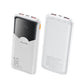AWEI P63K 10000mAh LCD Power Bank White