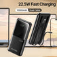 AWEI P76K 10000mAh Power Bank with 3 Cables Black