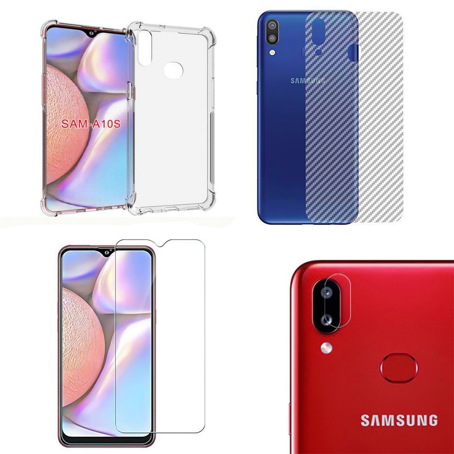 4in1 Protection pack for Samsung A10s