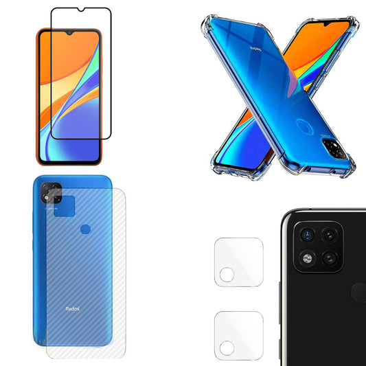 4in1 Protection pack for Redmi 9C