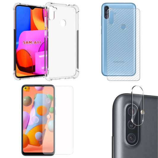 4in1 Protection pack for Samsung A11