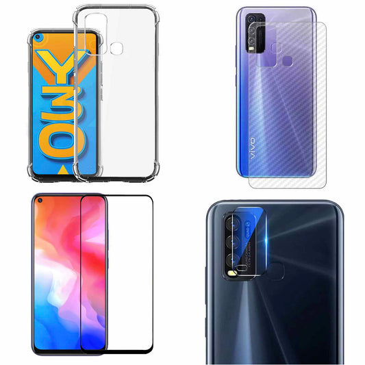 4in1 Protection pack for Vivo Y30 / Y50