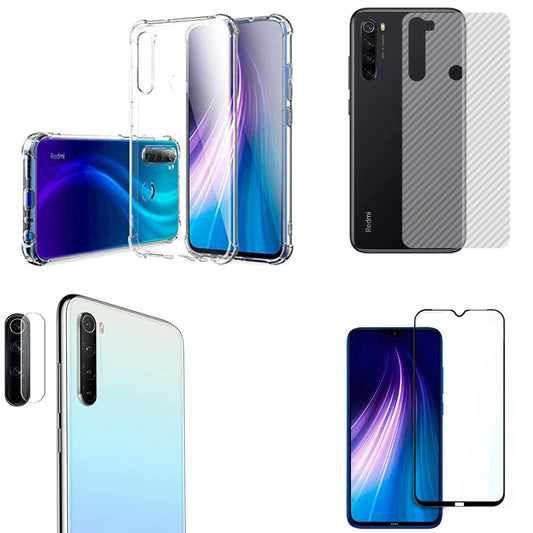 4in1 Protection pack for Redmi Note 8