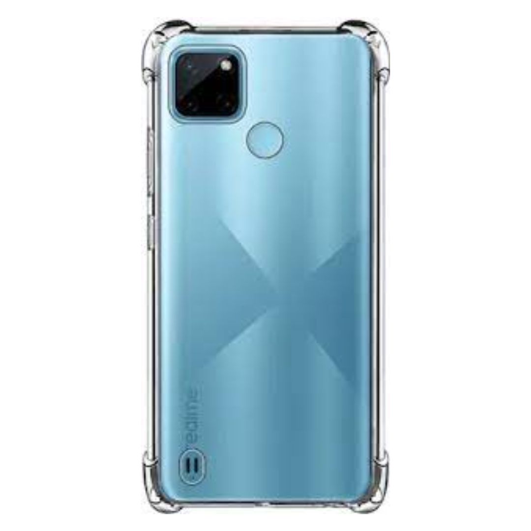 AntiShock Clear Back Cover Soft Silicone TPU Bumper case for Realme C21Y